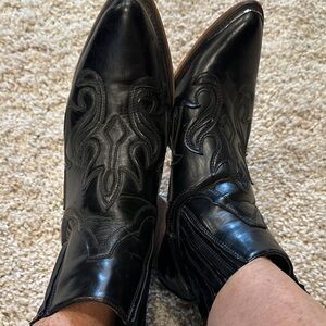 Madden Girl Black Embroidered Western Boots